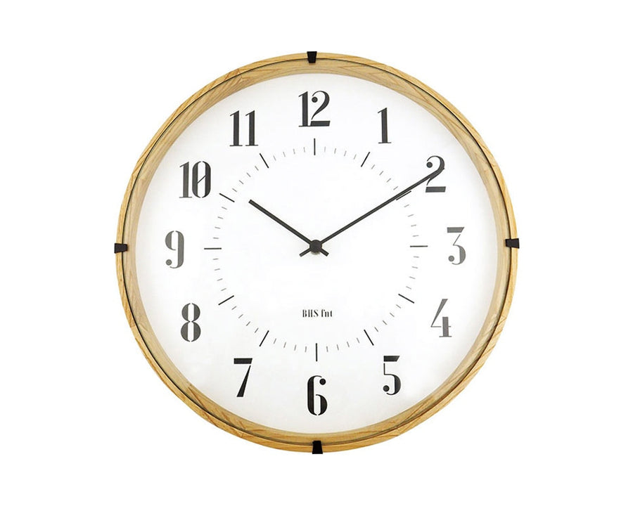 BAUHAUS Fonts Wall Clock Xants バウハウスフォントウォールクロック