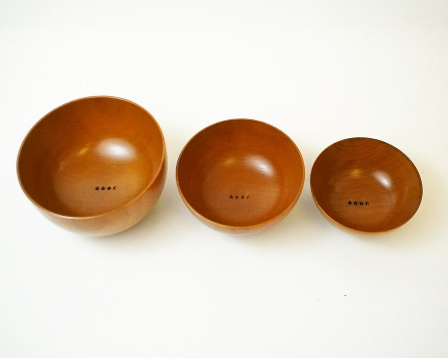 Wooden Camp Bowl Set3 ウッデンキャンプボウル3個セット