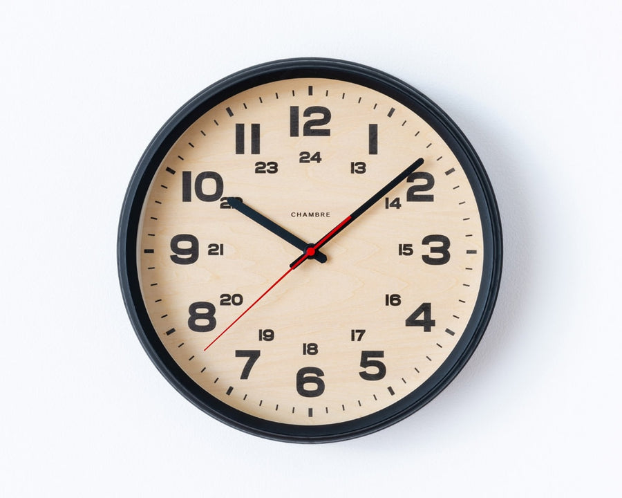 BRAM CLOCK ブラムクロックブラック 電波時計