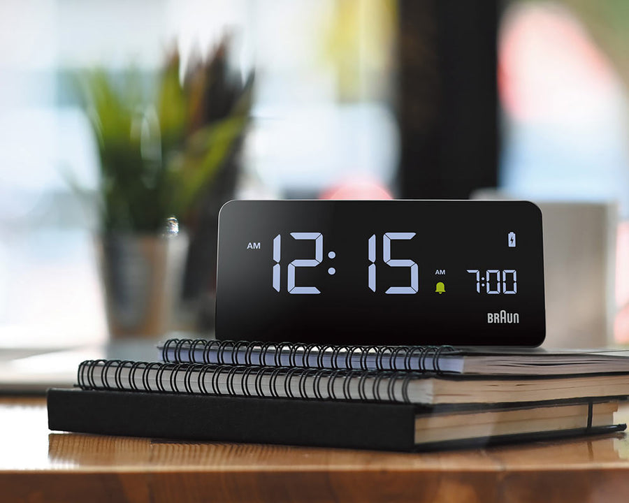Digital Alarm Clock BC21 デジタルアラームクロックQiワイヤレス充電