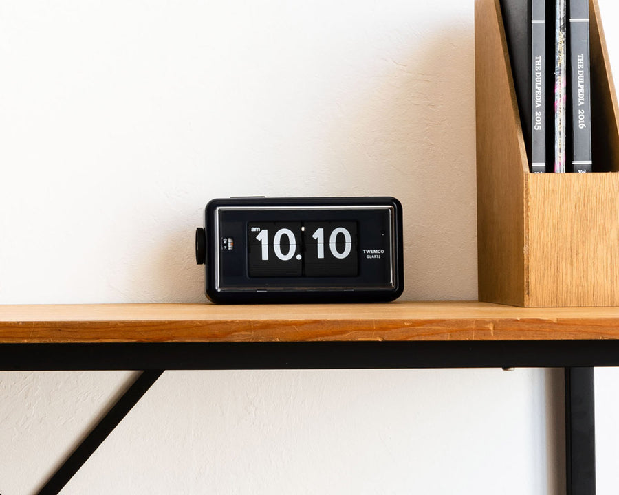 Flip Alarm Clock AL-30 Limited All Black トゥエンコ アラームクロック AL-30 別注ブラック