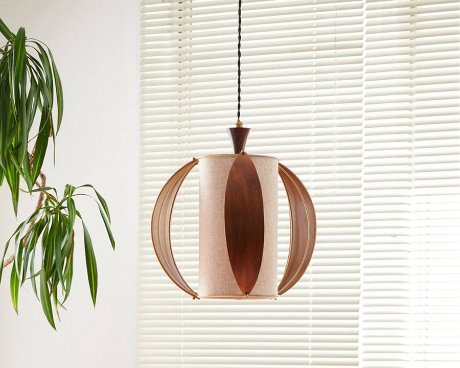 WOODEN LEAF PENDANT LAMP Wooden Leaf Pendant Lamp