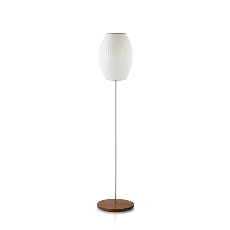 NELSON BUBBLE LAMP CIGAR LOTUS FLOOR Walnut S