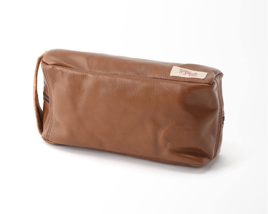 LEATHER BOX CASE CHESNUT Leather tissue box case