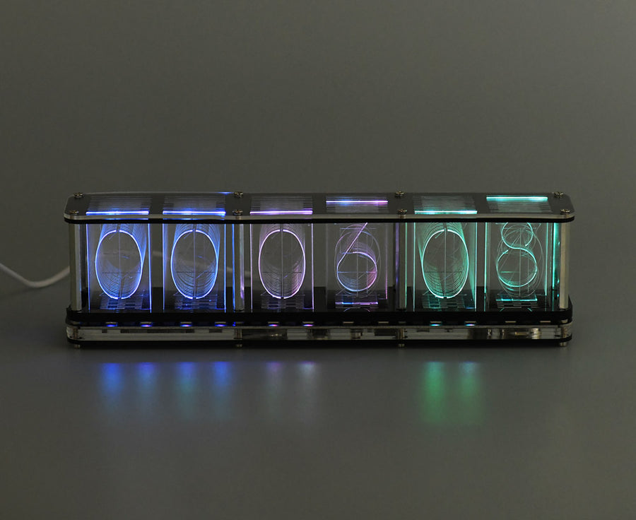 Uncommon Carry RGB Tube Clock ニキシー管風デジタルクロック