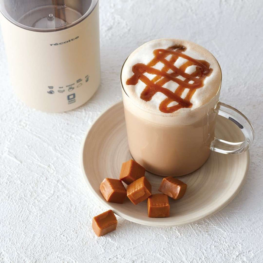 Milk tea maker cream white