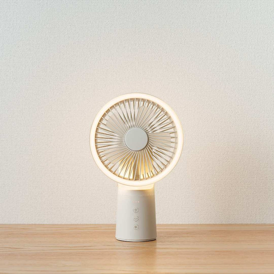 充電式LEDマルチポータブルファン