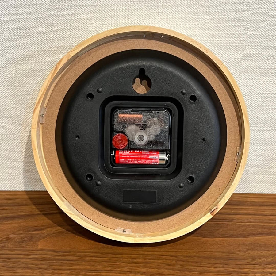 Aina Wood Clock Wall L