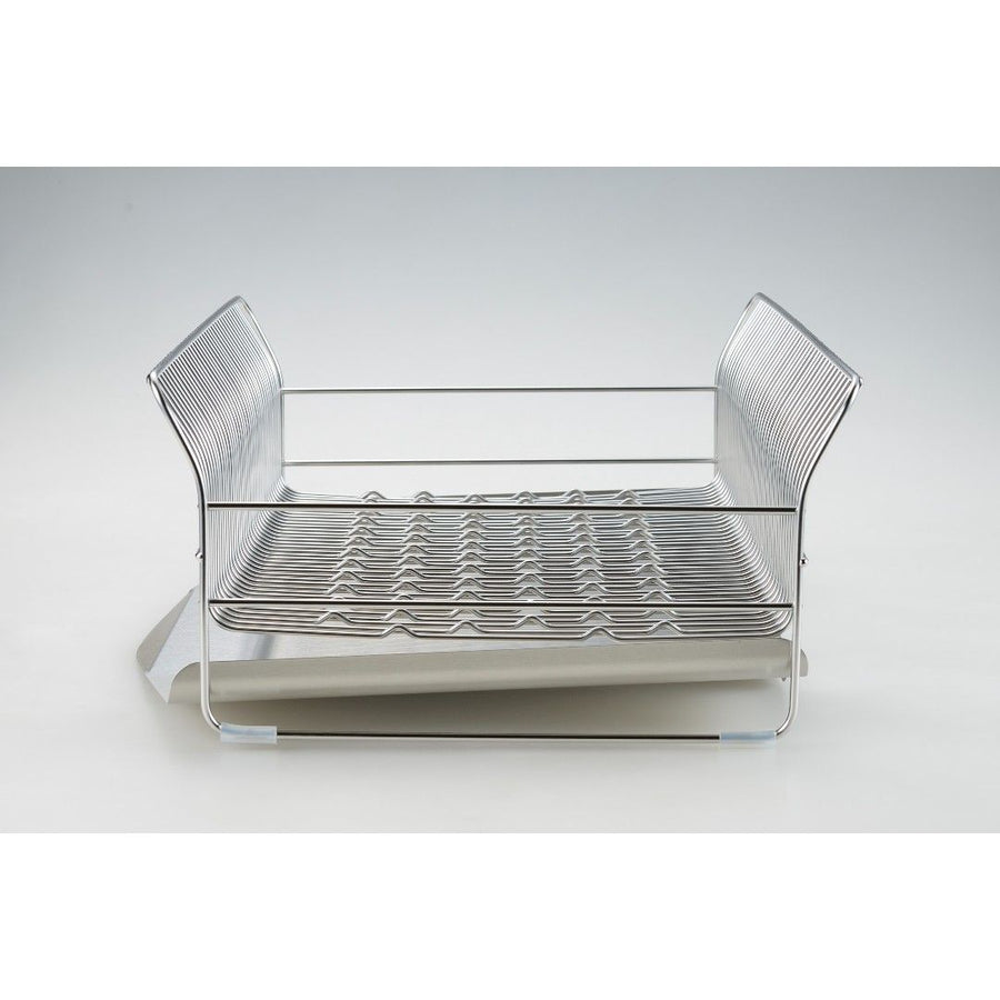Hanauta Vertical Dish Drainer, Silver