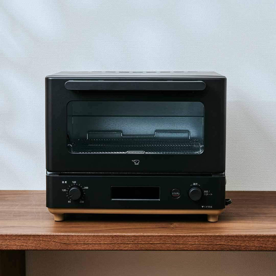 オーブントースター ブラック