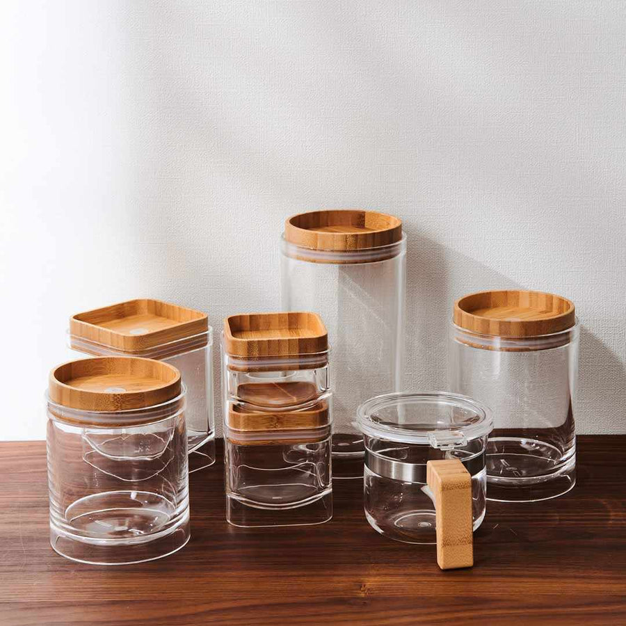 重なるキャニスター バンブー 850ml