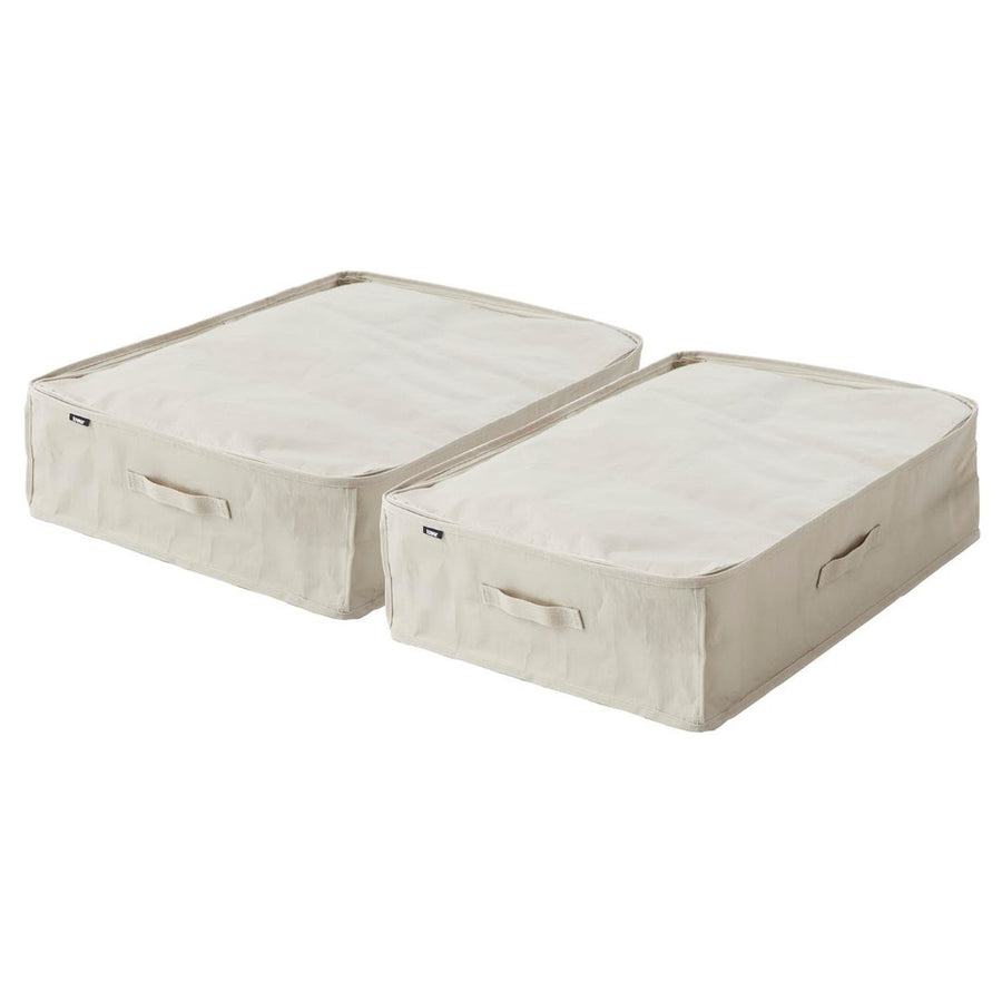 Tower Polyethylene Sheet Sofa &amp; Under-Bed Storage Case, Set of 2