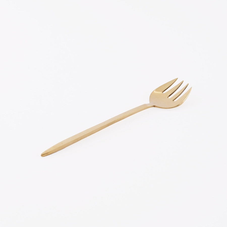 BRASS round fork