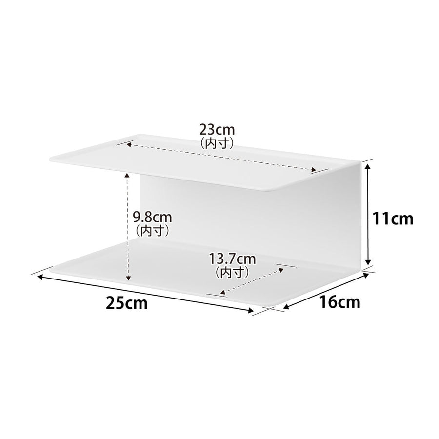 tower amenity storage, 2 tiers