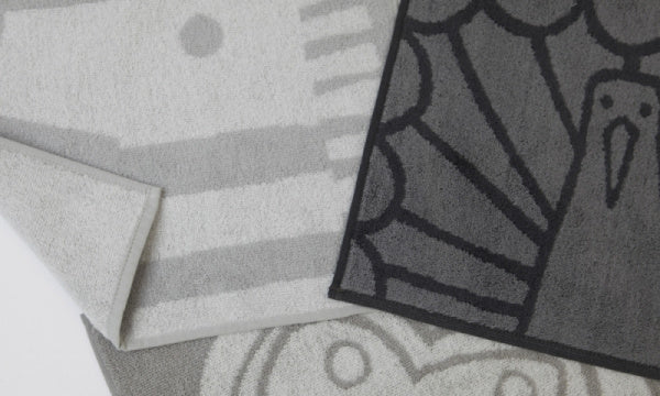 Owl handkerchief towel