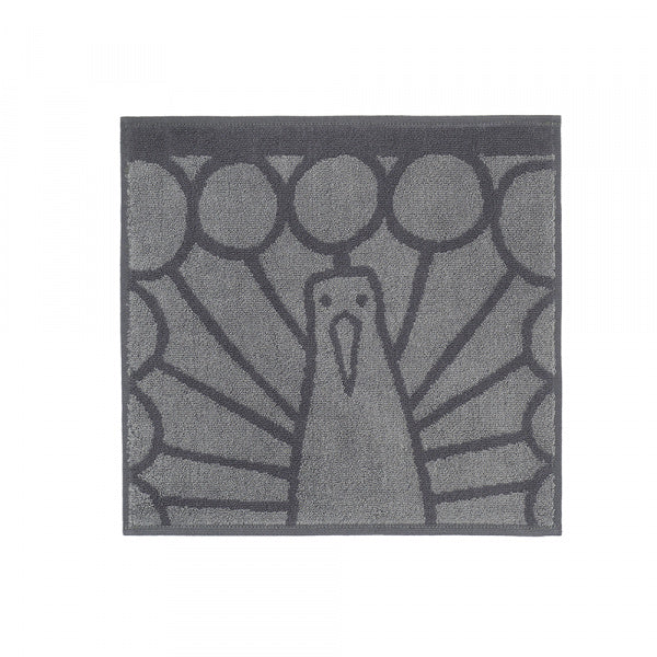 Peacock handkerchief towel