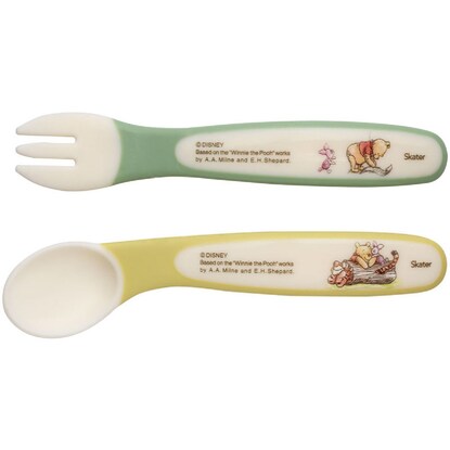 Pooh baby spoon and fork set