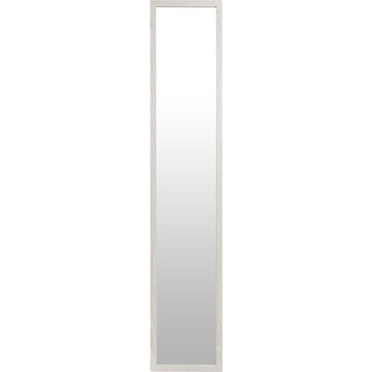 Arbre FF (white) is a stand mirror with beautiful wood grain.