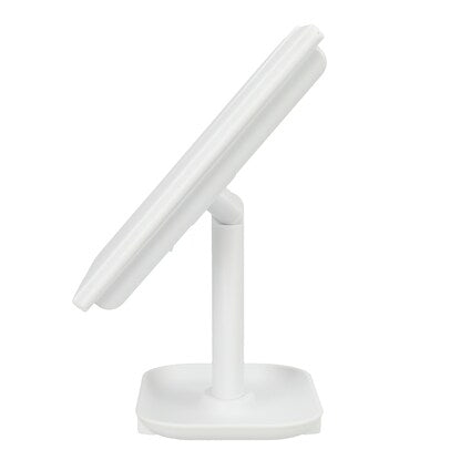 LED 3-sided table mirror Pieri (white)