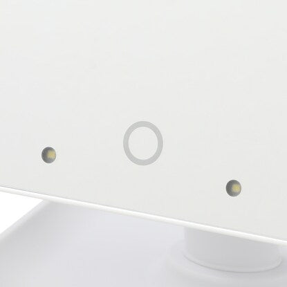 LED 3-sided table mirror Pieri (white)