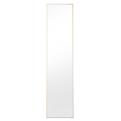 Sotie (Natural) - A thin frame stand mirror that allows you to see your entire body