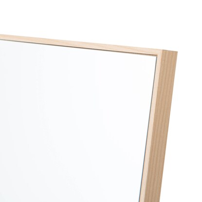 Sotie (Natural) - A thin frame stand mirror that allows you to see your entire body