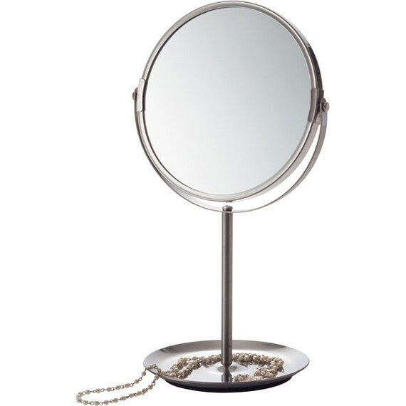 3x mirror cosmetic mirror with high type tray (HL6019 with tray)