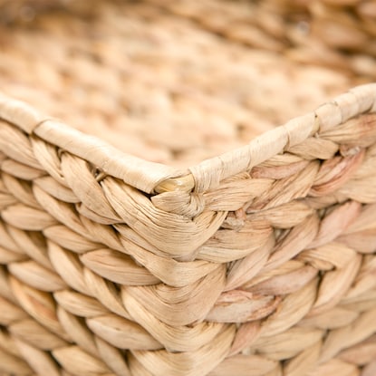 Natural Material Basket, Horizontal Half