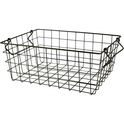 Stackable Wire Basket, Horizontal Half