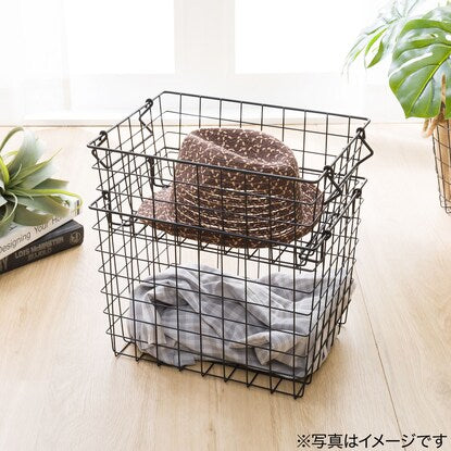 Stackable Wire Basket, Horizontal Half