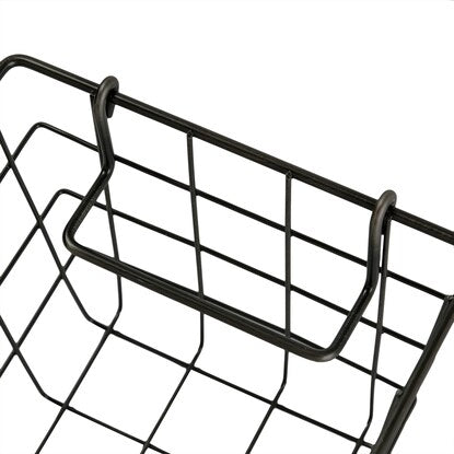 Stackable Wire Basket Quarter