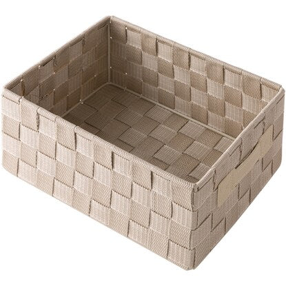 PP Tape Basket Tix Quarter Beige