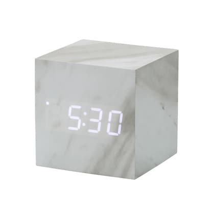 LED digital clock (S White 001HT)