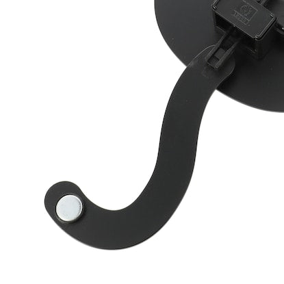 Moving tail wall clock black cat