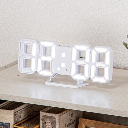 3D character LED digital clock (002SL)