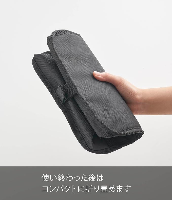 tower スーパー・コンビニ弁当がそのまま入る 洗える お弁当バッグ ブラック ランチバッグ 保温 保冷 洗濯OK 折り畳み