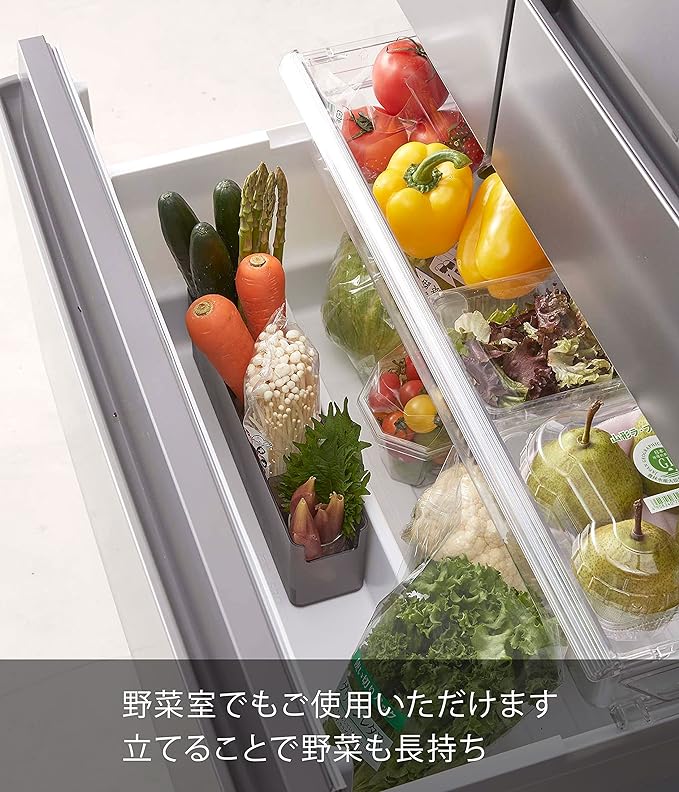 Tower Refrigerator Medium Slim Condiment Storage Rack Black Refrigerator Storage Upright Storage Door Pocket Storage