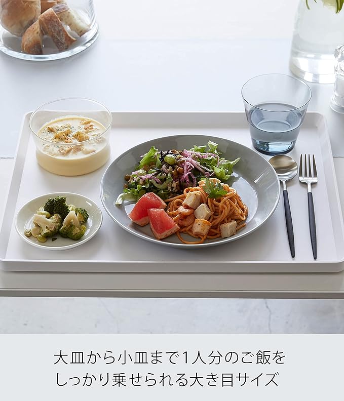 tower tray white tray tray square placemat simple