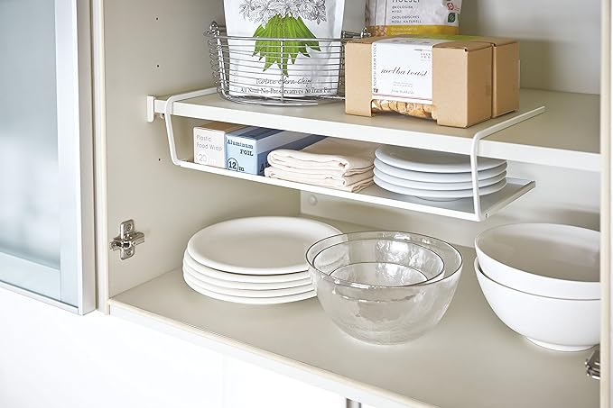 PLATE Dish Rack Dish Storage L White