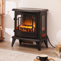 ニトリ(NITORI) ミドルワイド暖炉型ファンヒーター（NI ブラック