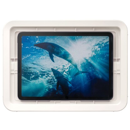 マグネット・角度調整スタンド付きタブレット防水ケース（MAGCASET）