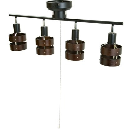 Ceiling light N Wood Ring (P-4DBR)