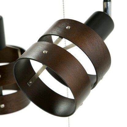 Ceiling light N Wood Ring (P-4DBR)