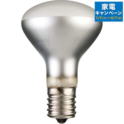 Mini reflector bulb E17 base-40W warm white (68M 04-6364)