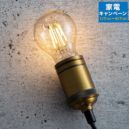 LED filament bulb (E26 base, equivalent to 40W LEE-A60C 40)