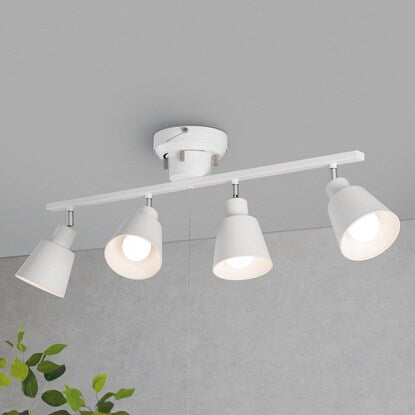 ニトリ 4灯 シーリングライト LiZu⭐︎美品⭐︎廃盤品 ニトリ 4灯シーリングライト（LI-ZU ホワイト） - MIRUMU