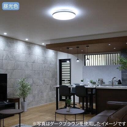 8 tatami mat LED ceiling light (YP001 light brown)