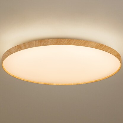 8 tatami mat LED ceiling light (YP001 light brown)