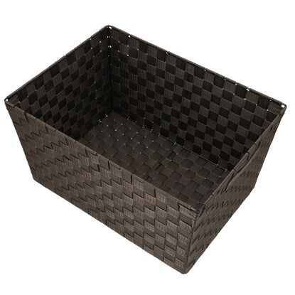 PP Wide Tape Basket (Brown)