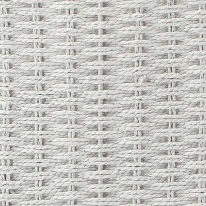 Hand-woven Paper Basket, Lyra 3, Half Vertical, Grey